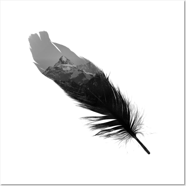 Feather Wall Art by Little Rabbit